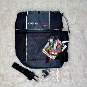 Axiom Cartier Journey Series Rear Bike Pannier Cycling‎ Commuting Bag Black